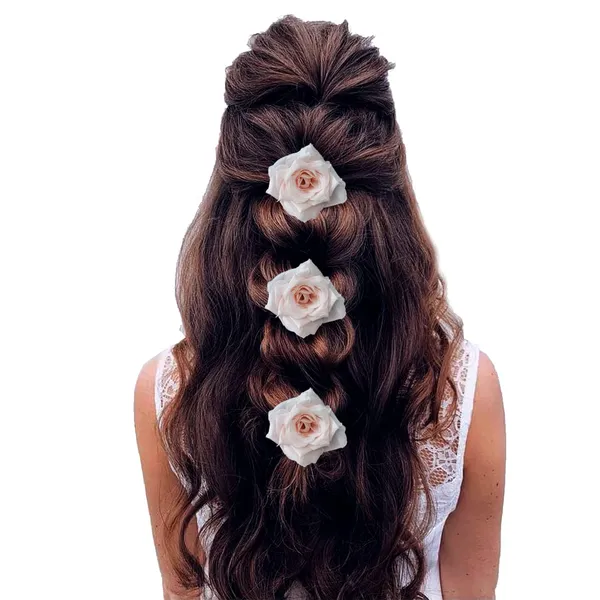 Pack_of_3_Peach_&_Pink_Floral_Bridesmaid_Hair_Accessories_Rose_Pin
