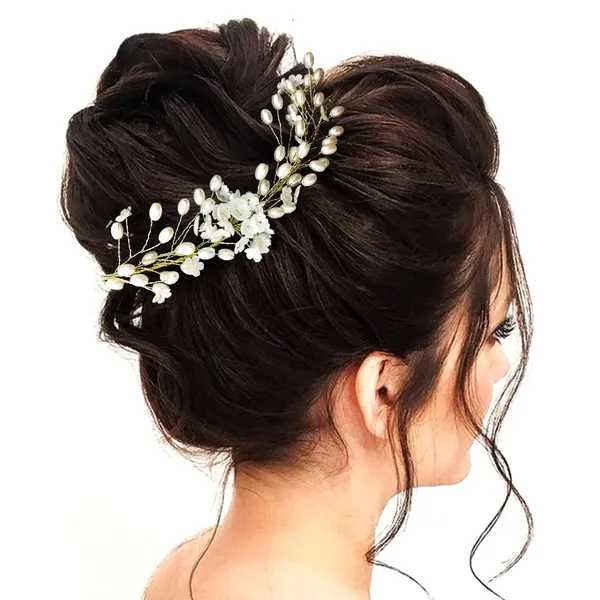 White_Flowers_With_Pearl_Hair_Vein_For_Women_&_Girls
