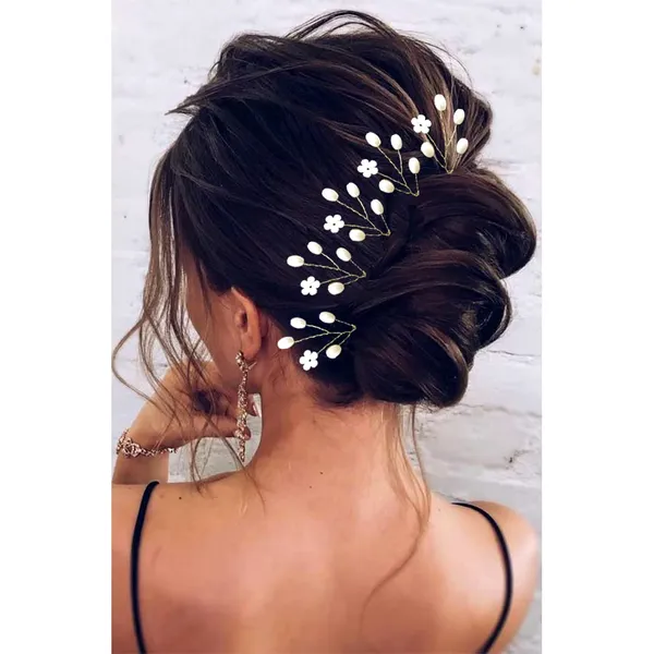 Pack_of_10_White_Flower_Pearl_And_Beads_Hair_Pin_Jewellery