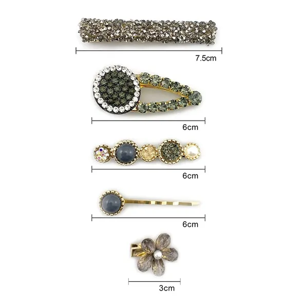 Black_Fancy_Korean_Style_Metal_Hairpin_Accessories_For_Women_&_Girls_(Set_Of_5_Pins)