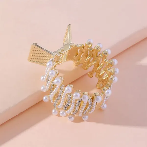 White_Stylish_Hair_Barattes_For_Women_&_Girls