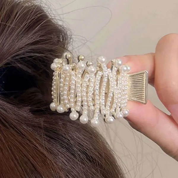 White_Stylish_Hair_Barattes_For_Women_&_Girls