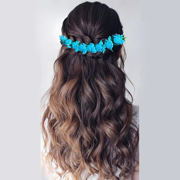 Blue_Small_Rose_Tiara_Hair_Accessories_For_Women_&_Girls_(14_X_8_X_1_Cm)