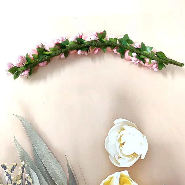 Peach_Small_Rose_Tiara_Hair_Accessories_For_Women_&_Girls_(14_X_8_X_1_Cm)