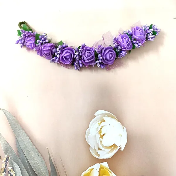 Purple_Small_Rose_Tiara_Hair_Accessories_For_Women_&_Girls_(14_X_8_X_1_Cm)
