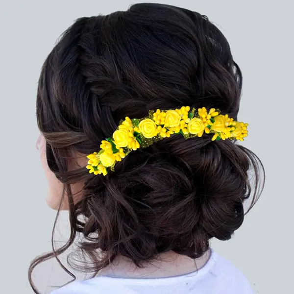 Yellow_Small_Rose_Tiara_Hair_Accessories_For_Women_&_Girls_(14_X_8_X_1_Cm)