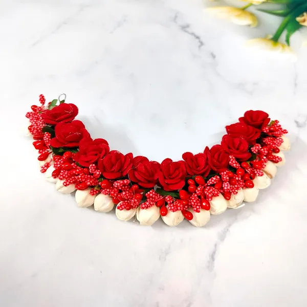 Red_Rose_Floral_With_Pollen_Hair_Vein_Accessories_For_Women_(14_X_8_X_1_Cm)