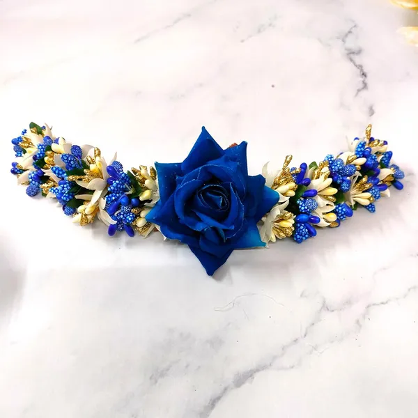 Blue_Rose_Flower_With_Leaf_Pollens_&_Pearl_Design_Hair_Vein_For_Women_&_Girls_(14_X_8_X_1_Cm)