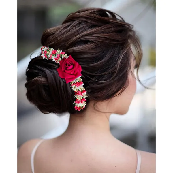 Red_Rose_Flower_With_Leaf_Pollens_&_Pearl_Design_Hair_Vein_For_Women_&_Girls_(14_X_8_X_1_Cm)