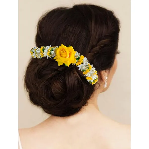 Yellow_Rose_Flower_With_Leaf_Pollens_&_Pearl_Design_Hair_Vein_For_Women_&_Girls_(14_X_8_X_1_Cm)