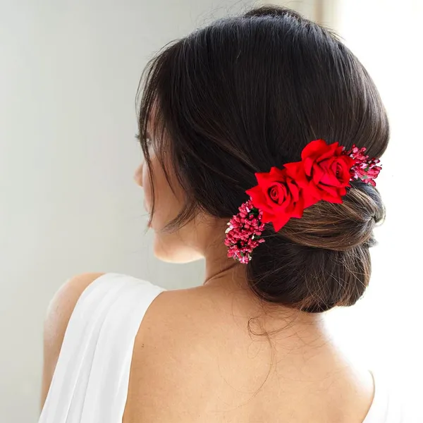 Red_Rose_Hair_Vein_With_Leaf_For_Women_&_Girls_(14_X_8_X_1_Cm)
