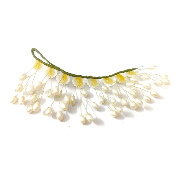 Silver_&_Gold_Artificial_Metal_Floral_Design_Hairpin_With_Stones_For_Women_&_Girls_(14_X_8_X_1_Cm)