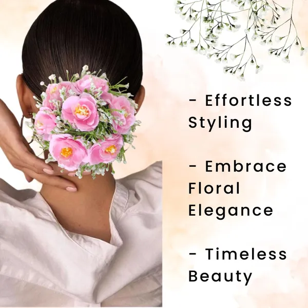Baby_Pink_Artificial_Plastic_Rose_Floral_With_Seven_Colourful_Flowers_Design_Hairpin_Accessories_For_Women_&_Girls_(14_X_8_X_1_Cm)