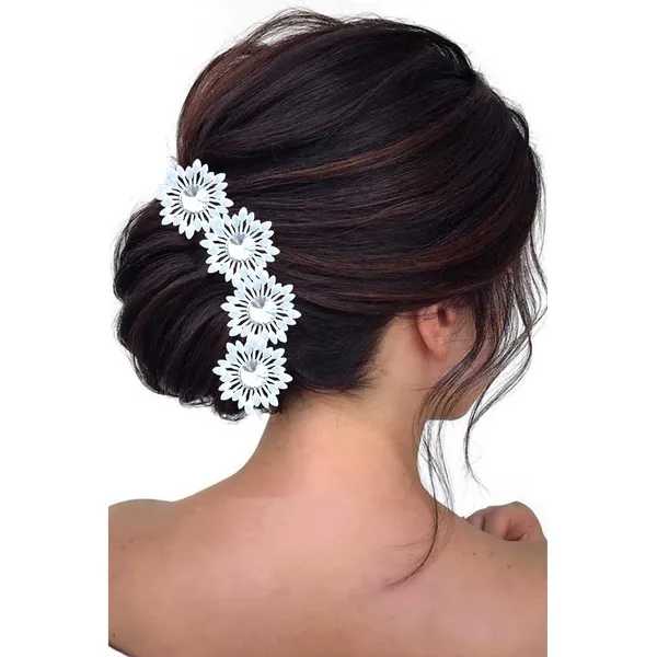 Gold_Artificial_Pearl_Flowers_With_Big_Crystal_Stone_Design_Hairpin_For_Women_&_Girls_(Set_Of_6)_(14_X_8_X_1_Cm)