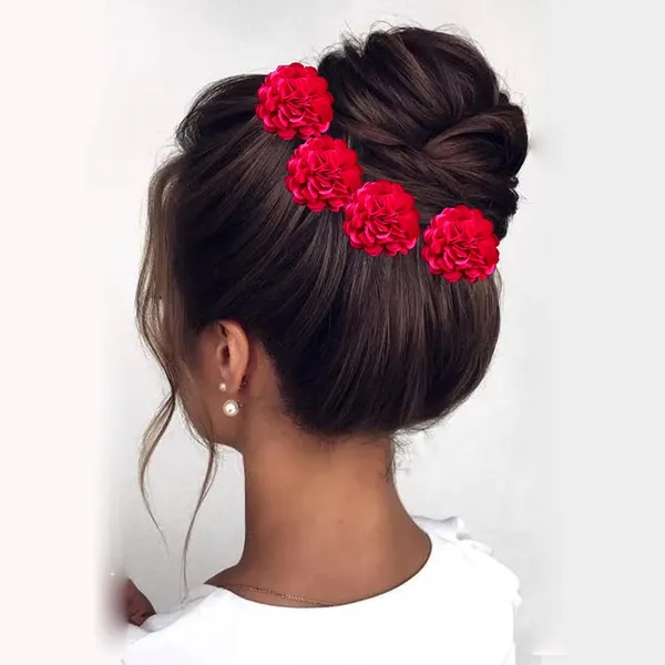 Red_Artificial_Fabric_Rose_With_Golden_Pins_Hair_Pin_Accessories_For_Women_&_Girls_(Set_Of_4)_(14_X_8_X_1_Cm)