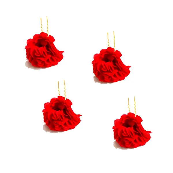 Red_Artificial_Fabric_Rose_With_Golden_Pins_Hair_Pin_Accessories_For_Women_&_Girls_(Set_Of_4)_(14_X_8_X_1_Cm)