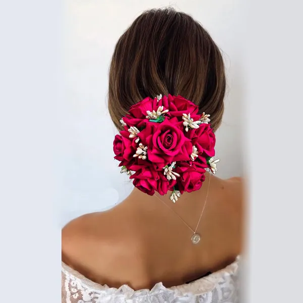 Red_Artificial_Rose_Gajra_Judabun_Hairpin_Accessories_For_Women_&_Girls_(14_X_8_X_1_Cm)