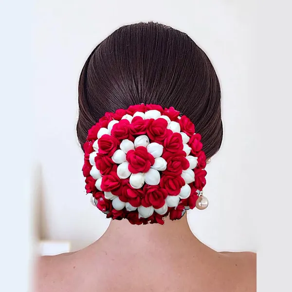 Red_Artificial_Mogra_With_Small_Rose_Flower_Gajra_For_Women_&_Girls_(14_X_8_X_1_Cm)
