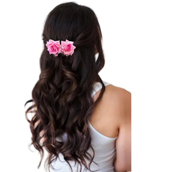 Baby_Pink_Comb_Slide_With_Dual_Rose_Flower_Hair_Accessories_For_Women_&_Girls_(14_X_8_X_1_Cm)
