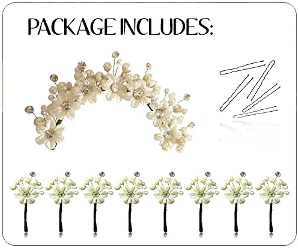 Pearl_Attractive_Artificial_Rounded_Wedding_Hair_Vien_And_Hair_Pins_Accessories_For_Women_&_Girls_(14_X_8_X_1_Cm)