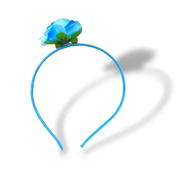 Blue_Artificial_Rose_Flower_Headband_For_Girls_(14_X_8_X_1_Cm)