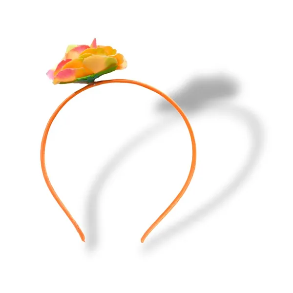 Orange_Artificial_Rose_Flower_Headband_For_Girls_(14_X_8_X_1_Cm)