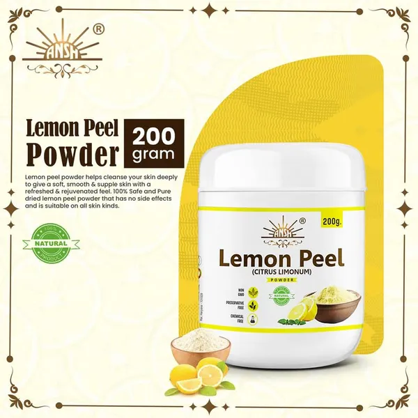 Multicolor_Natural_Lemon_Peel_Powder_For_Facial_Care_&_Skin_Glow_(200_Grams)