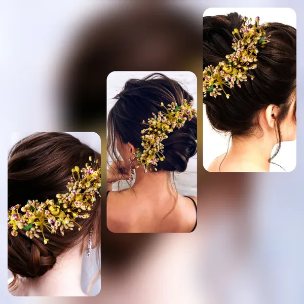 Golden_Flower,_Leaf,_Beads_&_Pearl_Design_Hair_Vein_For_Women_&_Girls_Accessories_(14_X_8_X_1_Cm)