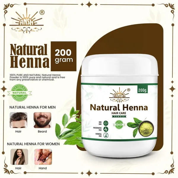 Green_Natural_Henna_Powder_For_Hair_Colouring_And_Growth_|_Deep_Conditioning_Hair_Mask_(200_Grams)