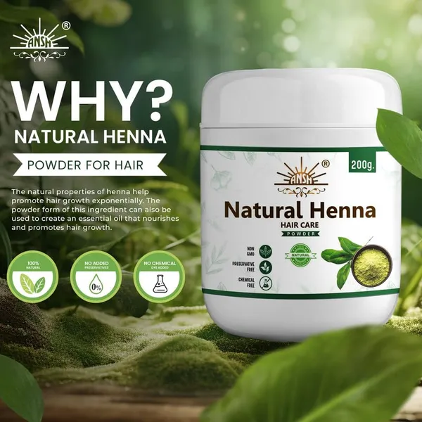 Green_Natural_Henna_Powder_For_Hair_Colouring_And_Growth_|_Deep_Conditioning_Hair_Mask_(200_Grams)