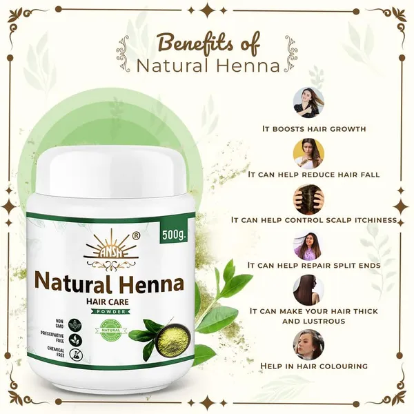 Green_Natural_Henna_Powder_For_Hair_Colouring_And_Growth_|_Deep_Conditioning_Hair_Mask_(500_Grams)