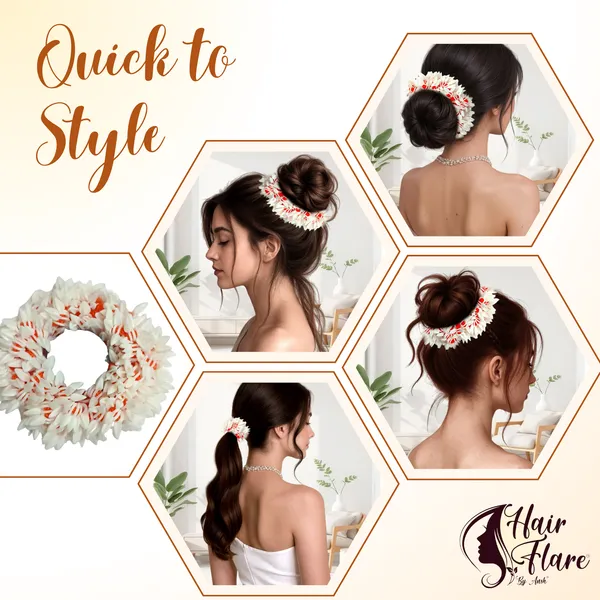Pack_of_2_Red_Scented_Mogra_Gajra_Hair_Accessories_For_Women