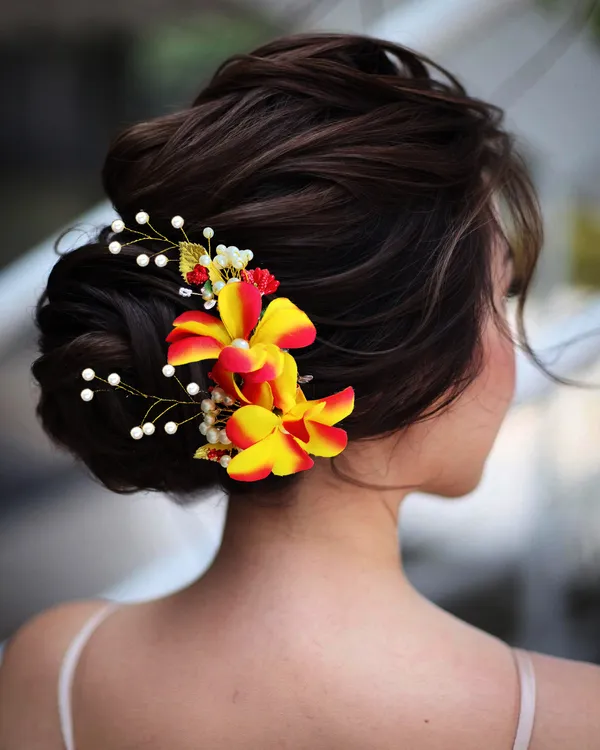 Red_&_Yellow_Lavender_Flower_Comb_Slide_Bridal_Hair_Accessories_For_Women_&_Girls_(14_X_8_X_1_Cm)