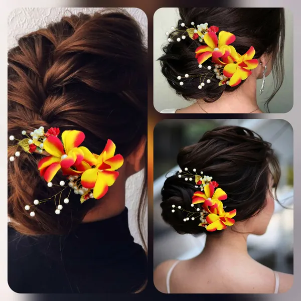 Red_&_Yellow_Lavender_Flower_Comb_Slide_Bridal_Hair_Accessories_For_Women_&_Girls_(14_X_8_X_1_Cm)