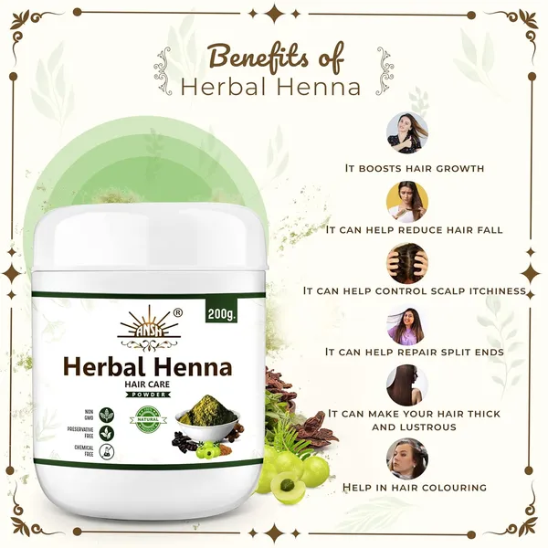 Green_Herbal_Henna_Powder_For_Hair_Color_And_Growth_(200_Grams)