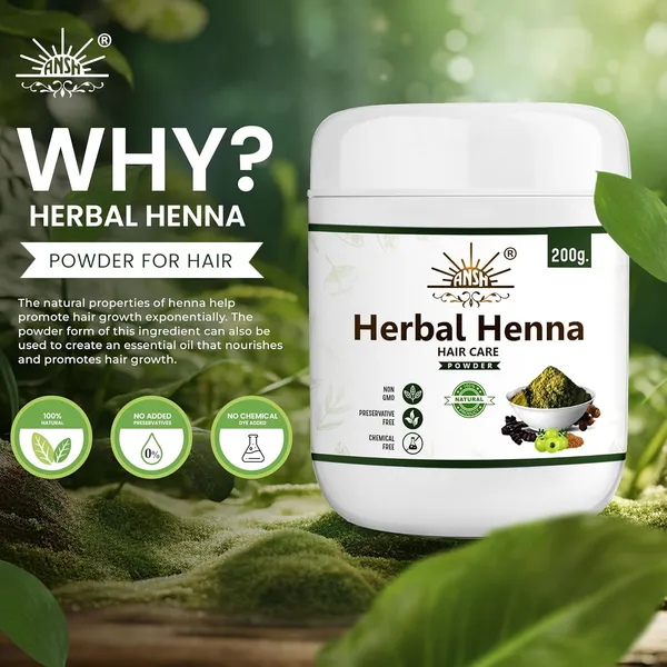 Green_Herbal_Henna_Powder_For_Hair_Color_And_Growth_(200_Grams)