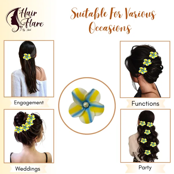 Set_of_6_Double_Line_Shades_Foam_Flower_Hair_Clips_with_Pearl_Bead_Center_and_Secure_Clip_Back_for_Easy_Styling