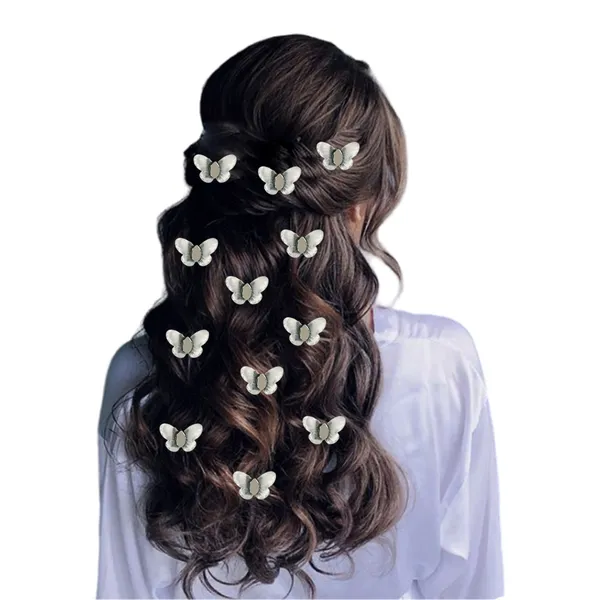 Small_White_Frosted_Butterfly_Velcro_Hair_Accessory_with_Eye-Shaped_Silver_Mirror_Adornment_���������_12_Pieces_Pack_for_Stylish_Hair