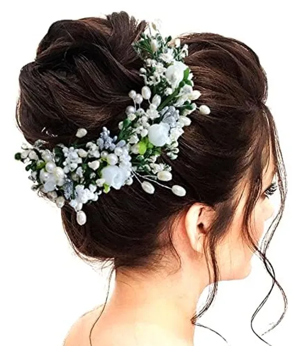 Multicolor_Artificial_Flowers_Hair_Vein_For_Women_&_Girls