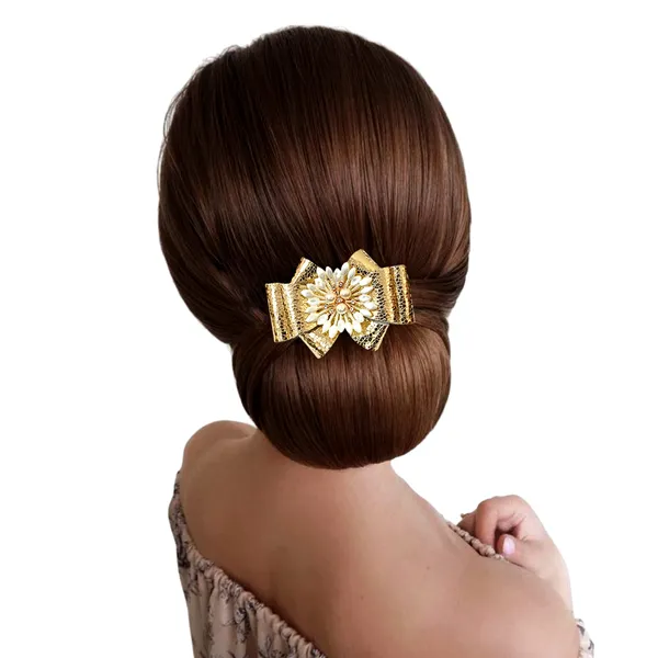 Timeless_Charm:_Pearl-Embellished_Golden_Hair_Bow.