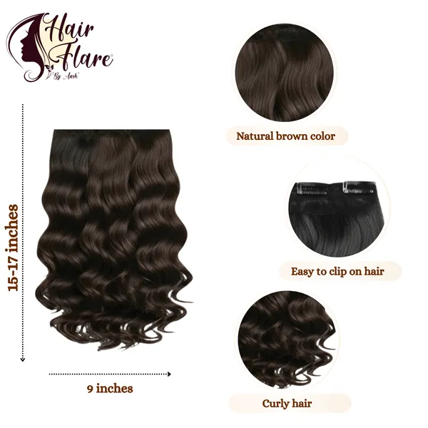 Wavy_Clip-in_Hair_Extension_for_Women_–_Adds_Instant_Volume_&_Length_–_Natural_Look,_Soft_Texture,_Lightweight_&_Reusable_Design