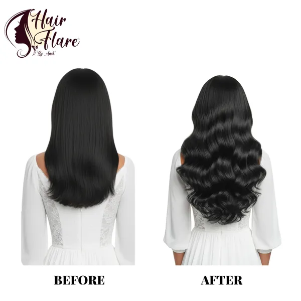 Wavy_Clip-in_Hair_Extension_for_Women_–_Adds_Instant_Volume_&_Length_–_Natural_Look,_Soft_Texture,_Lightweight_&_Reusable_Design