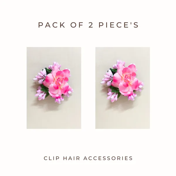 Baby_Pink_Rose_And_Pollen_Floral_Charming_Flowers_Design_Hairpin_For_Women_&_Girls_(14_X_8_X_1_Cm)