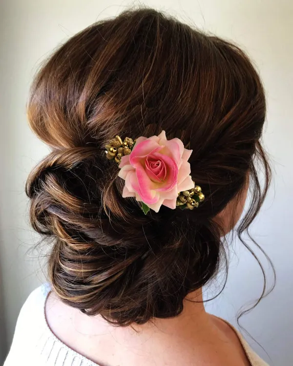Baby_Pink_Rose_Comb_Slide_Hair_Pin_For_Women_&_Girls