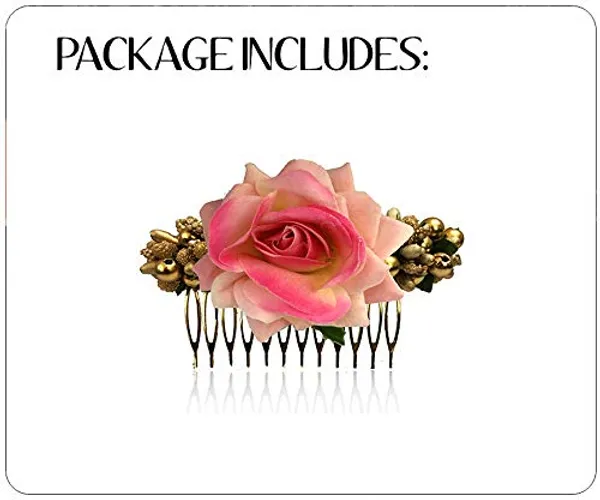 Baby_Pink_Rose_Comb_Slide_Hair_Pin_For_Women_&_Girls