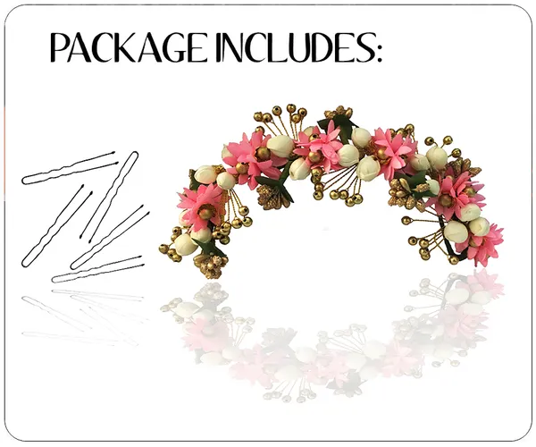 Baby_Pink_Artificial_Flowers_Hair_Accessories_For_Women