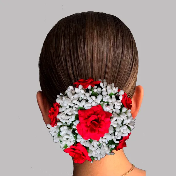 Red_Artificial_Exquisite_Mogra_Flower_Judabun_With_White_Buds_Design_Hairpin_Accessories_For_Women_&_Girls_(14_X_8_X_1_Cm)