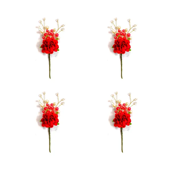 Red_Artificial_Rose_Flower_And_Pearl_Hair_Pin_Accessories_For_Women_&_Girls_(Set_Of_4)_(14_X_8_X_1_Cm)