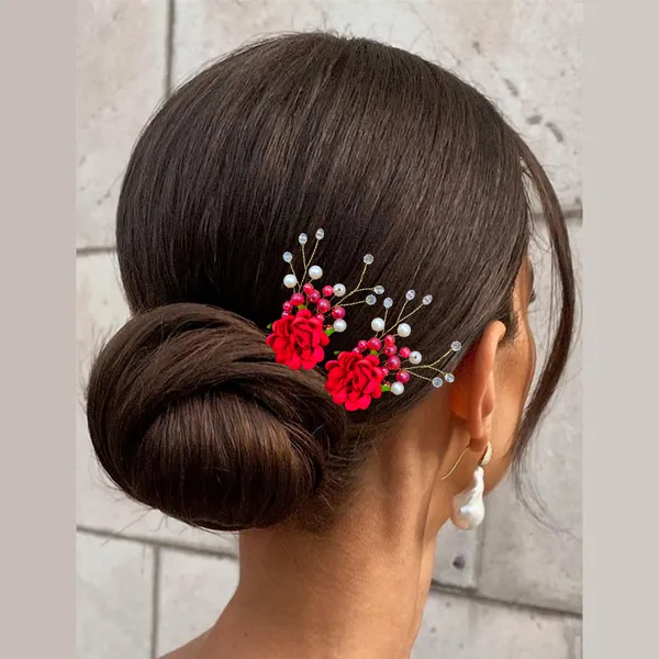 Red_Artificial_Rose_Flower_And_Pearl_Hair_Pin_Accessories_For_Women_&_Girls_(Set_Of_4)_(14_X_8_X_1_Cm)
