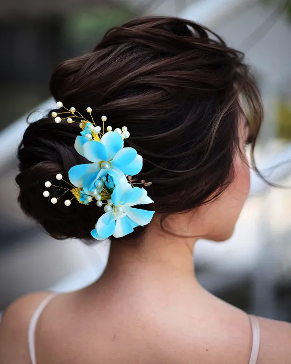 Blue_Lavender_Flower_Comb_Slide_Bridal_Hair_Accessories_For_Women_&_Girls_(14_X_8_X_1_Cm)